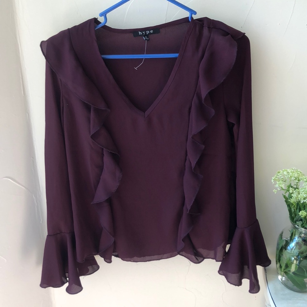 2/$10 Hype Blouse never worn!